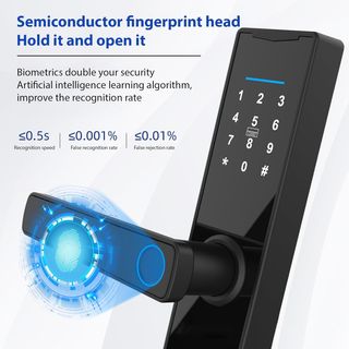 Splenssy Cerradura  puerta inteligente de huella