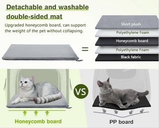 Mochila para Gato Pecute Gris