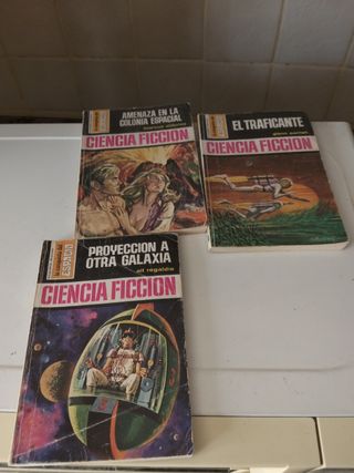 LOTE DE 13 NOVELAS LA CONQUISTA DEL ESPACIO 