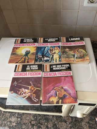 LOTE DE 13 NOVELAS LA CONQUISTA DEL ESPACIO 
