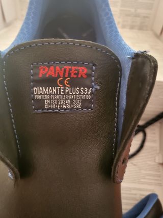 Zapatos de trabajo Panter Negros