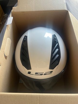 Casco Jet LS2 Blanco