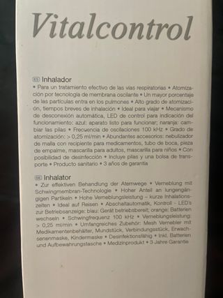 Inhalador Vitalcontrol SIH 45