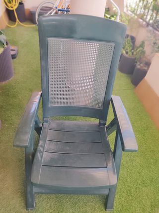Sillas de terraza de plástico (Set)