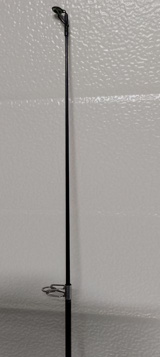 Caña de pesca aluminio plegable 38cm