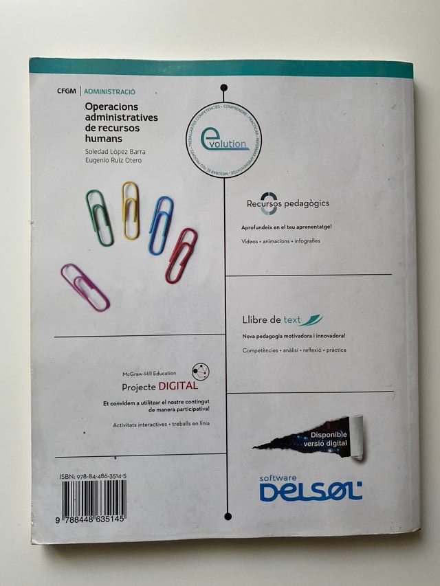 Operacions administratives de recursos humans