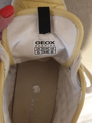 Zapatillas Geox charol 