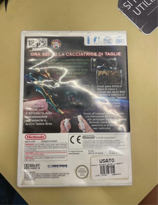 Metroid Prime 3 Corruption Wii