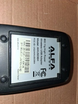 Adaptador USB Alfa Network 802.11G