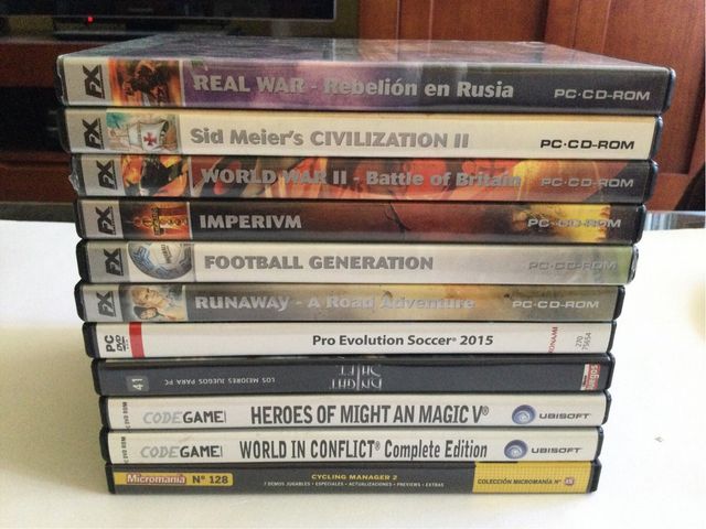 Lote 11 juegos para PC