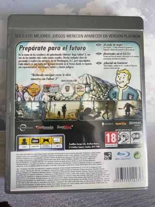 Juegos PS3: Fallout 3 y Oblivion GOTY