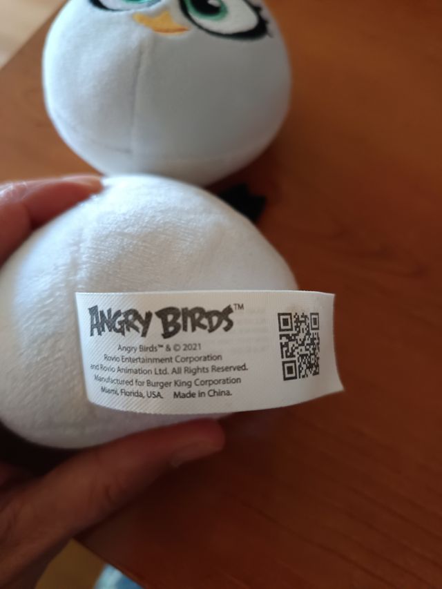 Peluches Angry Birds