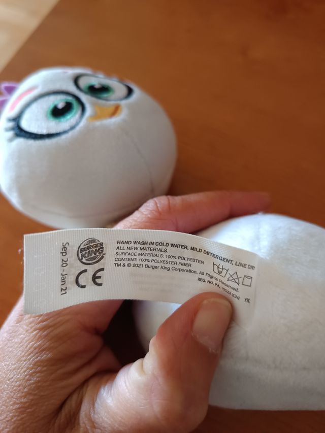 Peluches Angry Birds