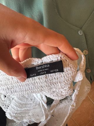 Top Crochet Blanco