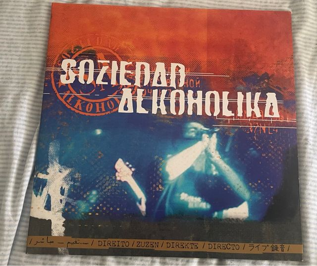 vinilo Soziedad alkohokika zuzenean