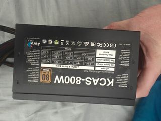 Fuente Aerocool KCAS 800W 80 Plus Bronze