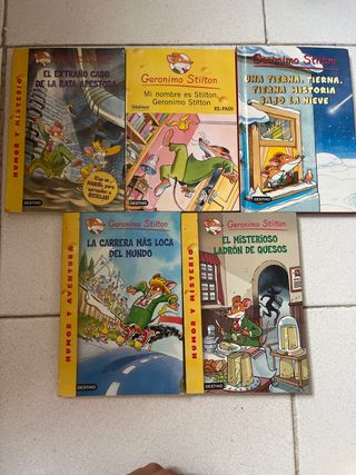OFERTA lote libros Geronimo Stilton