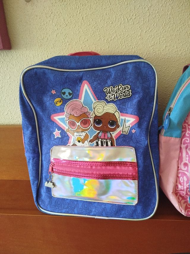 Mochilas infantiles LOL y Shimmer & Shine