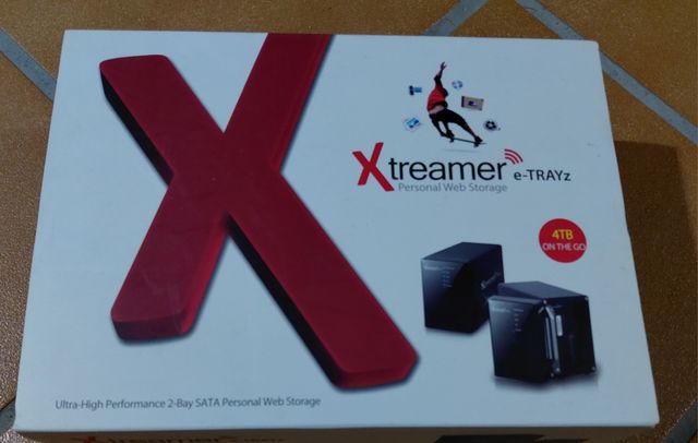 Xtreamer e-TRAYz NAS Servidor Web 4TB