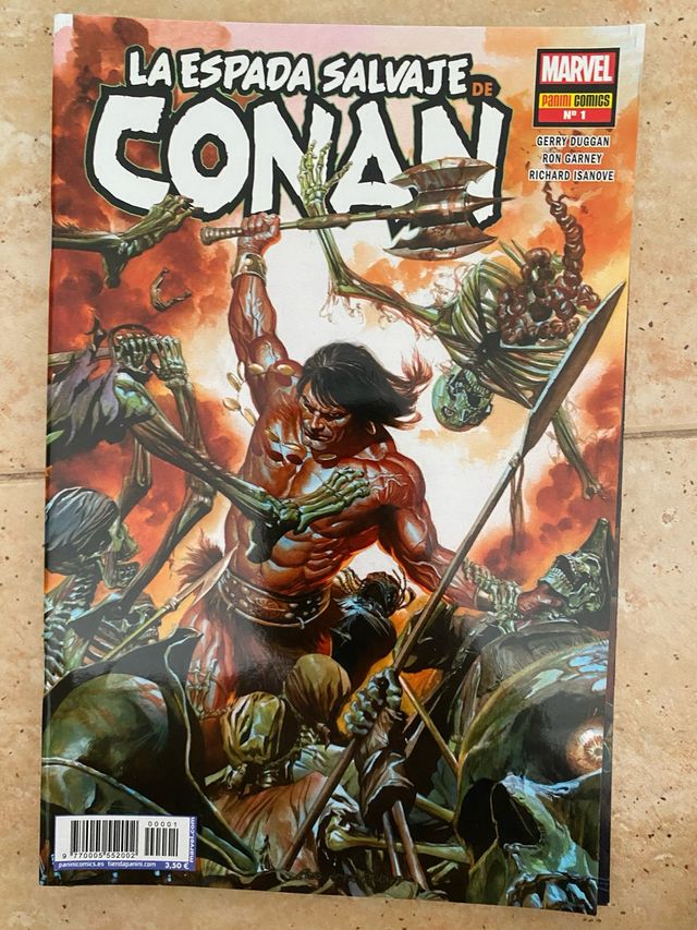 Números 0 y 1 de Conan y Espada Salvaje. Panini.