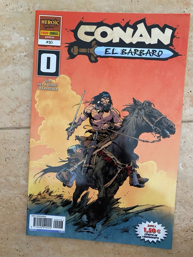 Números 0 y 1 de Conan y Espada Salvaje. Panini.
