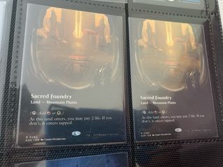 Sacred Foundry X 2- Magic The Gathering