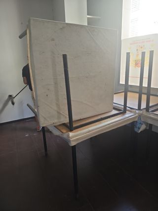 Mesa de comedor para restaurante