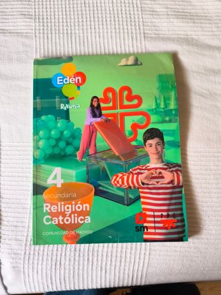 Religión católica. 4 Secundaria. Edén. Revuela....