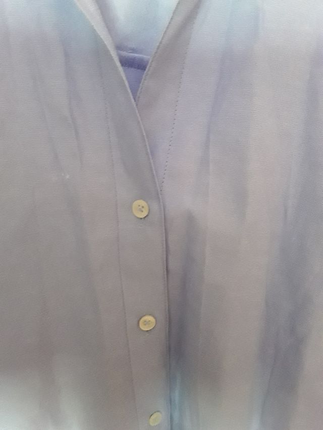 Blusa Azul Zara Mujer