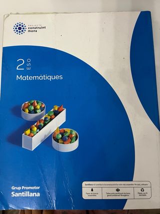 MATEMATIQUES 2 SEC CONSTRUINT MONS