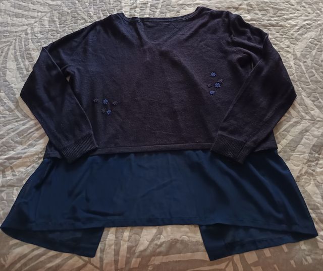 Jersey mujer Azul Marino Talla L