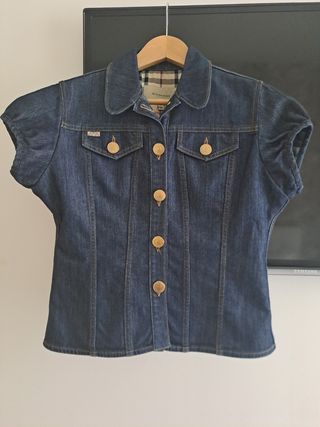 Cazadora Vaquera Burberry Azul