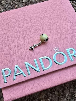 Charm Pandora Originale Teddy con Mongolfiera