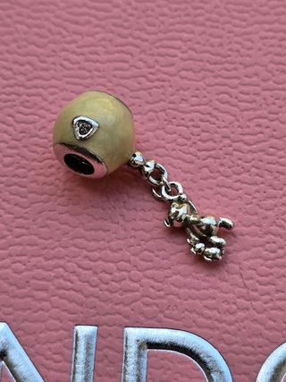 Charm Pandora Originale Teddy con Mongolfiera