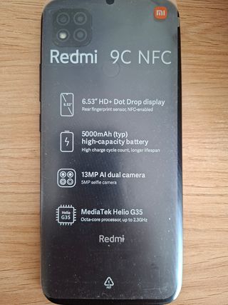 Xiaomi Redmi 9C NFC Morado