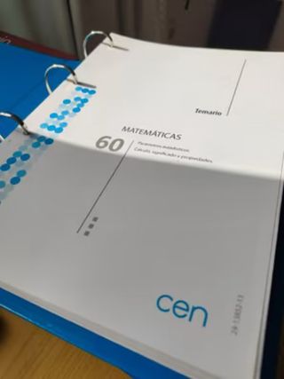 71 temas para oposiciones de profe matemáticas