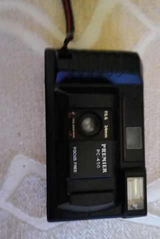 Cámara Premier PC-450 Vintage Negra