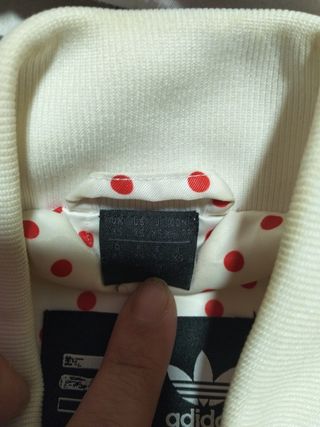 Chaqueta Adidas Mujer Lunares Rojos