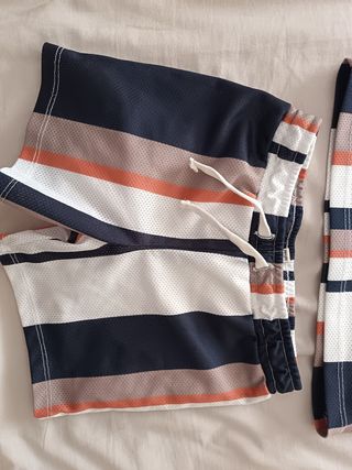 Conjunto de niño a rayas