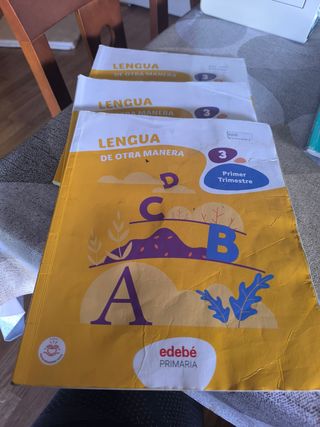 Libros tercero de primaria