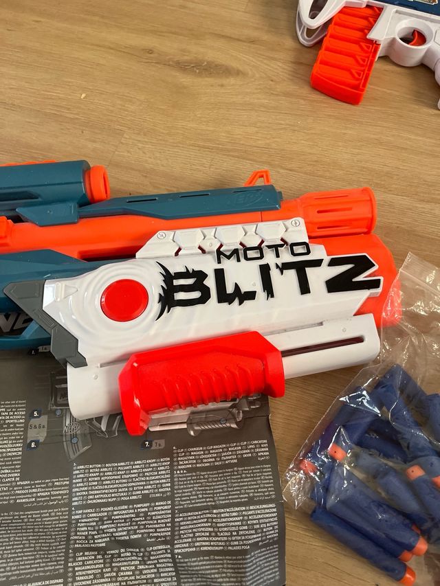 Pistola Nerf Blitz Elite 2.0 Automática