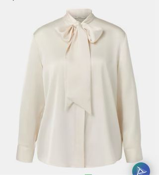 Camisa satinada crudo