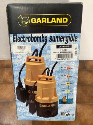 Electrobomba Sumergible Garland EVA 500