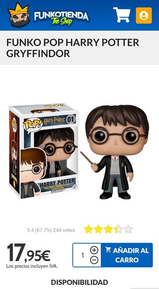 Funko Pop Harry Potter 01