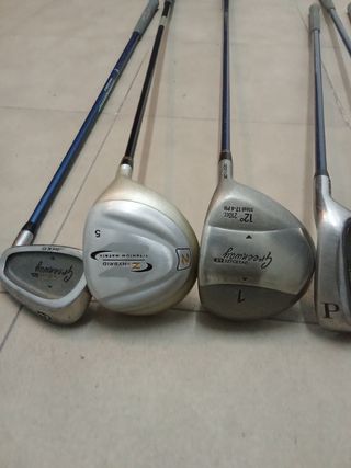 Palos de golf y bolsa Confidence