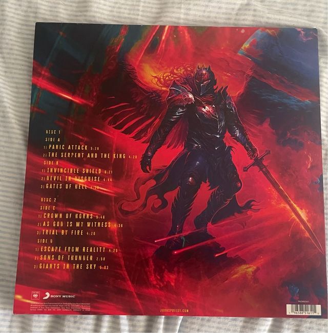 Vinilo Doble Judas Priest Invincible Shield