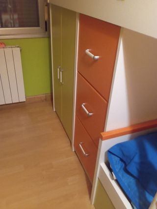Mueble Tren Infantil Dormitorio