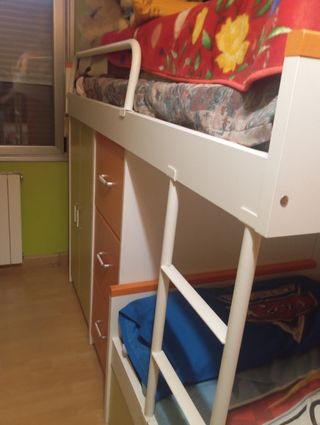 Mueble Tren Infantil Dormitorio