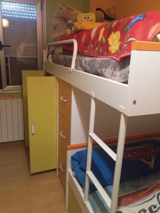 Mueble Tren Infantil Dormitorio