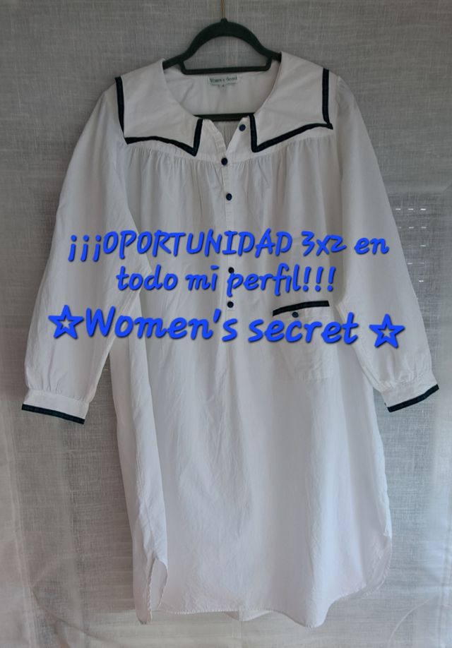 Camisón Women's secret blanco